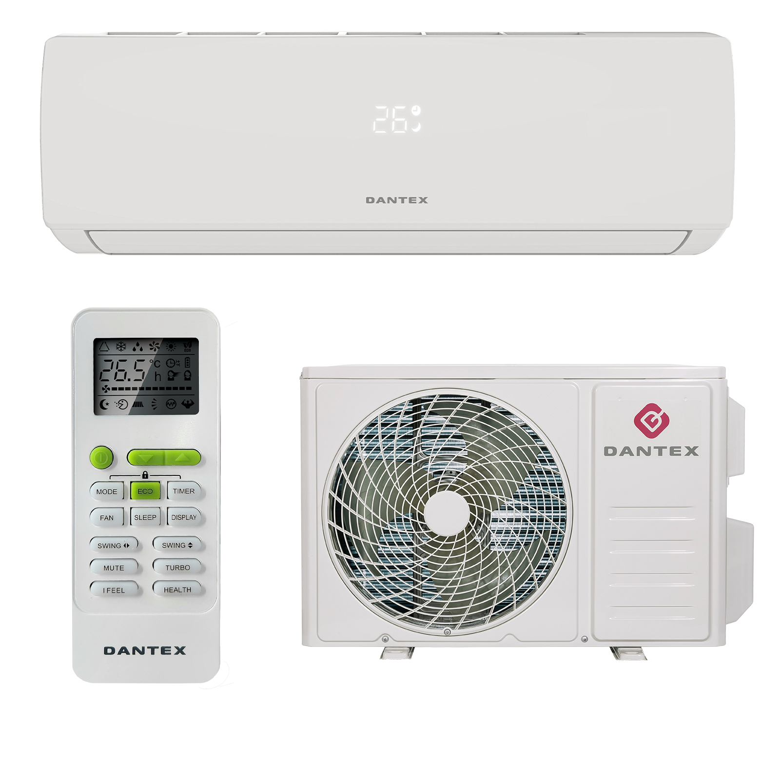 Настенная сплит-система DANTEX RK-07ENT6 / RK-07ENT6E