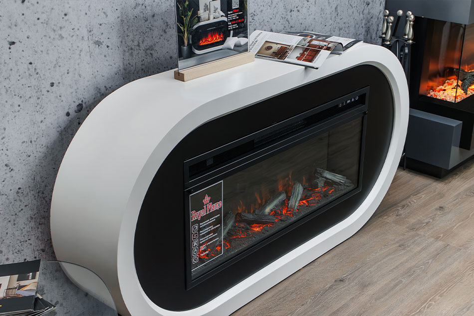 Каминокомплект Ellips с очагом Vision 42 LOG LED