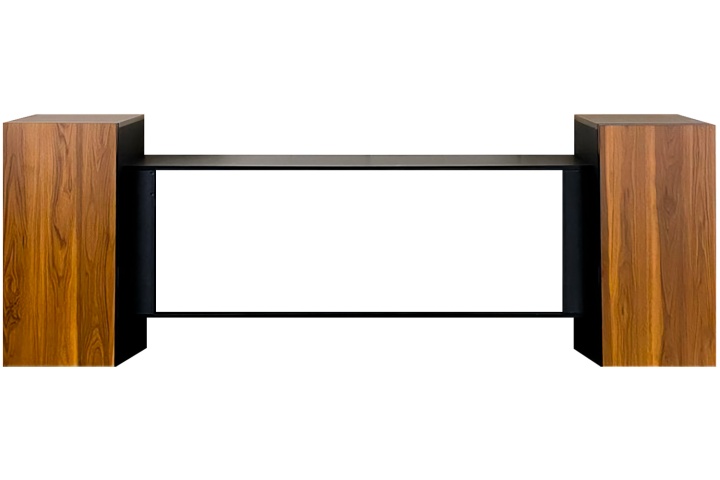 Портал-тумба Style (Разборный) - Орех с черным