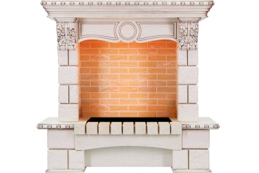 Портал Pierre Luxe - Слоновая кость / Шампань (Высота 1035мм)