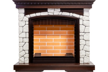 Портал Glasgow - Темный дуб/Белый (Высота 1080 мм)