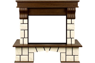 Портал Porto (Разборный) - Орех каньон/Белый камень