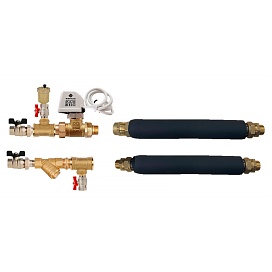 Узел регулирования фанкойла DN 20 с двухходовым клапаном Kvs 4,5