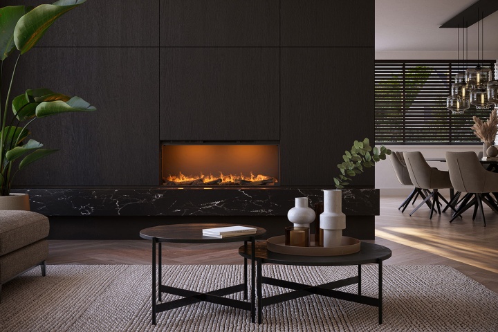 Очаг Faber e-SliM LINEAR 1200/450-I