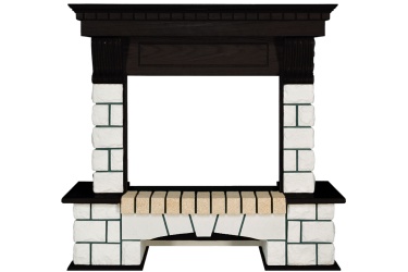 Портал Pierre Luxe - Белый / Венге