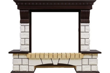 Портал Pierre - Венге / Белый (Высота 1015мм)