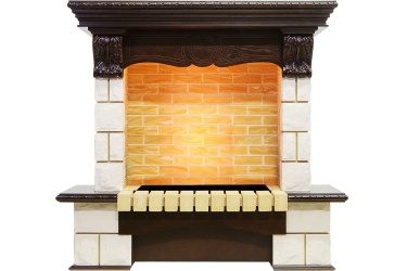 Портал Pierre Luxe - Темный дуб / Шампань (Высота 1035мм)