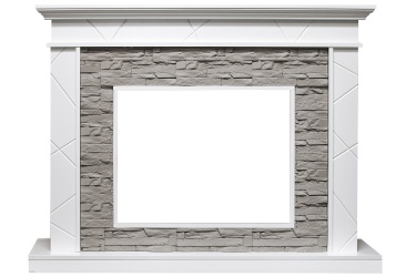 Портал Basel - Белый / Сланец серый